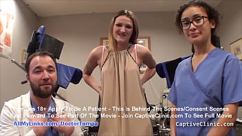 Preview 2 of Paloma Duarte - &quot_Locking Up A Broad&quot_ Smuggler Alexandria Riley&#039_s Caught &amp_ Electro Shock Interrogated By Officer Lilith Rose &amp_ Doctor Tampa On BondageClinic.com