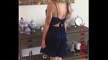 Preview 2 of Sikis Sikis - Hot busty blonde MILF Ellie Lilly gets naked for casting interview
