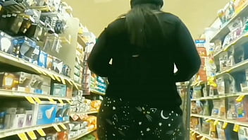 Preview 3 of 4g Xxxx - Fat Booty Public Wedgie and Whale Tail Shopping