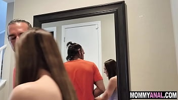 Preview 1 of Uk Smoking Xxx - Stepmom steals stepdaughter&#039_s boyfriend - milf anal
