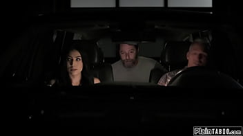 Preview 2 of Nauty Amarica - Two old guys lure teen into fucking them