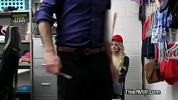 Preview 1 of Dog Xcxx Com - Busty milf suspect deep throats in hat
