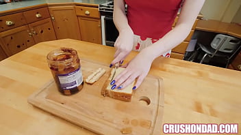 Preview 2 of Woman Bondage Food - A Stepdaughter Like You Michelle Anthony
