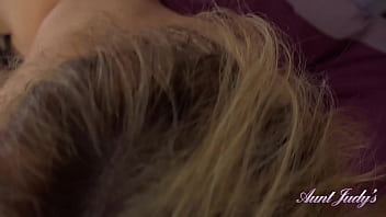 Preview 4 of Hot Xncxxcom - AuntJudys - Home Alone with Big Tit BBW Step-Auntie Camilla (Virtual POV)