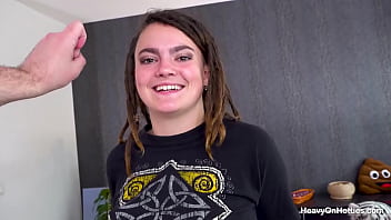 Preview 1 of Desi Bhabi Big Boobs - Dreadlocked and Hairy European Likes It Rough!