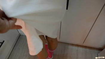 Preview 1 of Aunty Son Friends - I love being fucked before breakfast with creampie and hot squirt - Squir7een