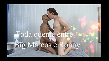 Preview 1 of Kayden Kross Lick Nipples - entrei no quarto errado e levei rola do big marcos