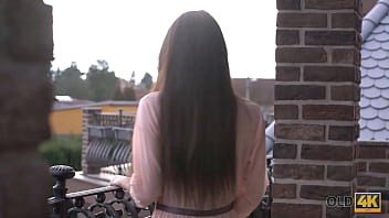 Preview 1 of Shakeri Xxx Videos - OLD4K. Old man returns home just in time for sex with gorgeous wife