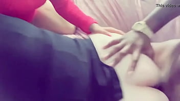 Preview 2 of Homemade Thresom - Horny Couple Tag Teams Big Booty Bbw