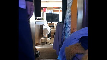 Preview 1 of Scat Sklave Porn - My First Strip Tease - Teramanujuan strips for the camera. I&#039_m a bit shy. 1/4 A Teramanujuan Video.