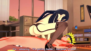 Preview 4 of Fench Dany - Naruto Hentai - Naruto x Hinata. Handjob,  Boobjob &amp_ Fuck with cum inside - Animation 3D porn