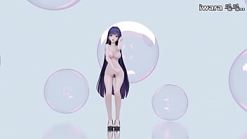 Preview 4 of Upper Floor Slave Kink - MMD Raiden Mei with garterbelt Phone Number
