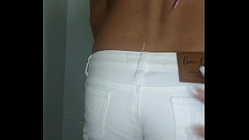 Preview 3 of Www Pern Sex Video Mobail Com - White Hoochie Shorts Tease