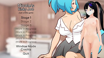 Preview 1 of Desi Freexxx - Miyu plays: Nicole&#039_s Risky Job