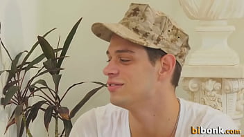 Preview 1 of Dise Xxx Videos Hd - Bi hunk bareback fucking and sucking