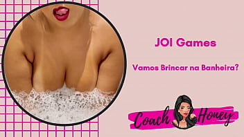 Preview 4 of Best Boobs Bug - Vamos Brincar na Banheira??? | JOI Games | Punheta Guiada | # 26      (Me Add No Insta @coach honey  Para Postagens Di&aacute_rias)