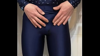 Preview 2 of Teen Micro - piss in leggings body