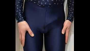 Preview 3 of Teen Micro - piss in leggings body