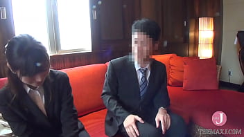 Preview 3 of Mecen Sex Videos - 同じ会社の男女モニタリング 新人女子社員と混浴！隠れ勃起の男上司と戸惑い濡れマンの女部下が中出し！（イントロ）PTS-411