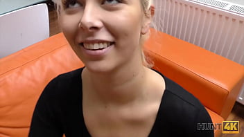 Preview 2 of Nude Bolly Wood Cix Videos - HUNT4K. Blonde has sex with rich hunter who also helps her financially