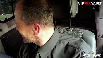 Preview 1 of Cuckold Bim - FUCKED IN TRAFFIC - (Kattie Hill &amp_ George Uhl) &#039_s Van It&#039_s The Perfect Place For Some Fun