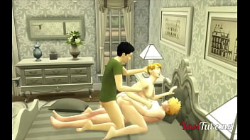 Preview 1 of Dick Nalgona - Chubi in a Orgy Chubi in a Orgy ,  Gangbang to chubi boy with creampie in his ass and mouth - Gay Anime Porn