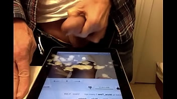 Preview 4 of Sexoldwomen By Men - she shows her pussy and I cum on it