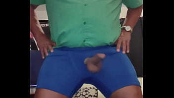 Preview 4 of Latina Lesbian Feet - Swinging my dick in slow motion