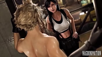 Preview 1 of Home Swi - Slutty Tifa and Cloud fucking hard (animated)