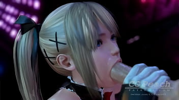 Preview 1 of Video X Serx - D or Alive: Deep Blowjob by cute Marie Rose