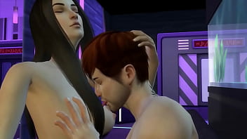 Preview 4 of Sex On Ice - Jealous Girlfriend Confronts Boy Toy   3D Hentai ( Simlish Dzire Episode 7 )