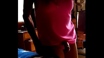 Preview 1 of Son Fukes Sleeping Mom - Poseing in Pink Dick in Hand