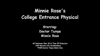 Preview 3 of Pinck And Big Tits - Ebony Cutie Minnie Rose&#039_s Gyno Exam Captured on Hidden Cameras by Doctor Tampa @GirlsGoneGyno Reup