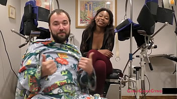 Preview 4 of Pinck And Big Tits - Ebony Cutie Minnie Rose&#039_s Gyno Exam Captured on Hidden Cameras by Doctor Tampa @GirlsGoneGyno Reup
