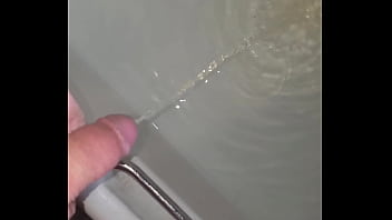Preview 2 of Sxs Irani Bach - Pissing in the bathtub