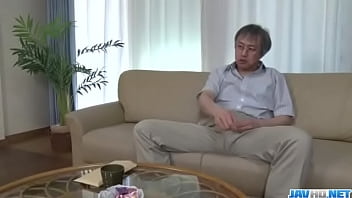 Preview 1 of Dbal Sex - Sensual fuck on the couch with Misaki Yoshimura