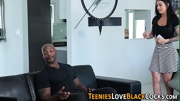 Preview 2 of Xxx English Hd One Girl 5 Boy Vs - Tattooed whore gets her tight pussy blacked