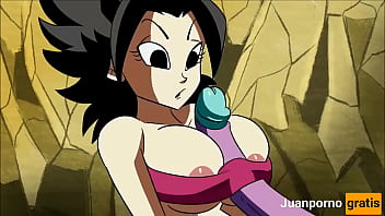 Preview 1 of Mhrati Bf - They play with Caulifla&#039_s tits Dragon Ball Super