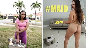Preview 4 of Azumi Mizumaki - BANGBROS - My Dirty Maid Lily Hall Fucks For Money