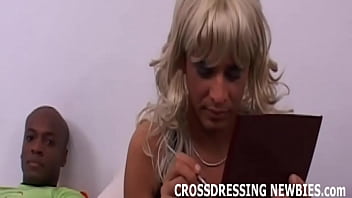 Preview 4 of Suprise Hot Moom - My first time crossdressing was so hot