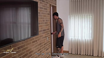 Preview 1 of Mother Hung - My stepson bets my big ass with his friend and I ride his big cock so he doesn&#039_t tell my husband - Monique Fuentes &amp_ Max Betancur