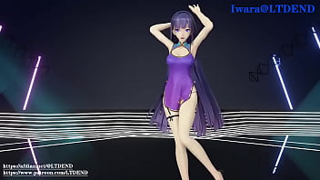 Preview 3 of Japan Aphrodisiac Uncensored - MMD Raiden Mei CLC Devil Submitted by LTDEND