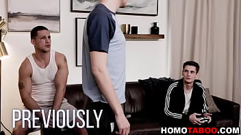 Preview 1 of Sunny Leone In Desert - Gay stepson fucks his ex to get back on stepdad