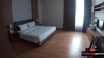 Preview 1 of Arielle Herrera Mom - Thai teen girlfriend hotel suck and fuck with her big dick white boyfriend