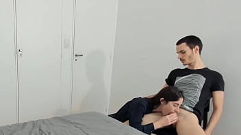 Preview 1 of Watch Full At Dostisharecom - HOT innocent teen likes to be watched while she fucks - Amateur romantic