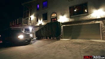 Preview 2 of Arab Ex Girlfiend - Lonely big ass babe Ashley Adams fucked so hard in the car by a perverted big cock guy