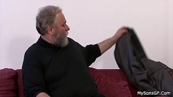 Preview 2 of Houses Fucking Gril Xxx Video - Guy caught old grandpa doggy-fucking his GF