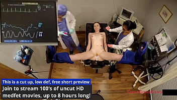 Preview 2 of Dogfart Bts - Lainey Cums 30 Times as a Human Guinea Pig for Orgasm Research Inc by Doctor Tampa &amp_ Nurse Lilith Rose @ GirlsGoneGyno Reup