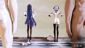 Preview 4 of Sabwap 3gp - MMD Raiden Mei And Rita Rossweisse Chocolate Cream (Submitted by 9wjy9)