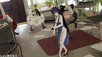 Preview 2 of Hardcore Beautiful Girl Gangbang - MMD Raiden Mei A ddiction